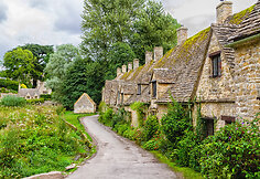 Bibury kaimas, Anglija