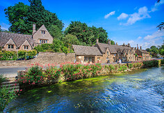 Bibury kaimas, Anglija