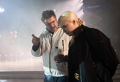 M1 muzikos apdovanojimų vaizdo klipo filmavimas