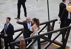 Jeffo Bezoso ir Lauren Sanchez vakarėlis prie&scaron; vestuves