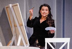 Evelina Sa&scaron;enko spektaklyje &bdquo;Ordon&oacute;wna&ldquo;