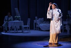 Evelina Sa&scaron;enko spektaklyje &bdquo;Ordon&oacute;wna&ldquo;