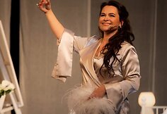 Evelina Sa&scaron;enko spektaklyje &bdquo;Ordon&oacute;wna&ldquo;
