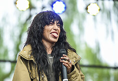 Loreen &Scaron;vedijos oro uoste pasitiko gerbėjų minia