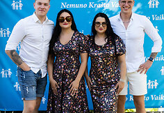 Renginio &bdquo;Nemuno kra&scaron;to vaikai Vilkijoje&ldquo; akimirka