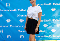 Renginio &bdquo;Nemuno kra&scaron;to vaikai Vilkijoje&ldquo; akimirka