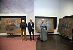 Valerijaus &Scaron;atunovo darbų paroda-aukcionas