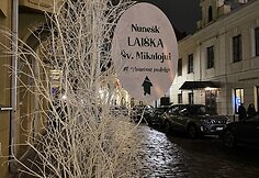 Kalėdų eglutė senamiestyje