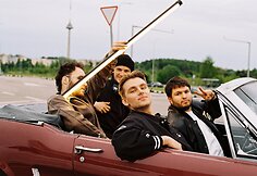  Viliaus Popendikio ir Justicious dainos &bdquo;Kai tu liūdna ir a&scaron; liūdnas&ldquo; klipo filmavimo užkulisiai