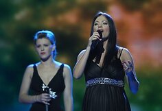 Scenoje pasirodė Vilija Matačiūnaitė ir Aistė Pilvelytė