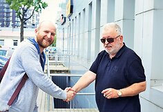 Arūnas Storpir&scaron;tis ir Donatas &Scaron;imukauskas