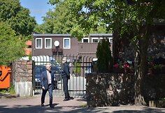 Sabonių &scaron;eimai priklausančiame vie&scaron;butyje "Pu&scaron;ų paunksnėje" įvyko jų sūnaus Tatuvydo Sabonio ir jo i&scaron;rinktosios  Paulinos Frukacz vestuvės
