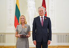 Jūratė Onaitytė ir Gitanas Nausėda / Roberto Dačkaus nuotr.