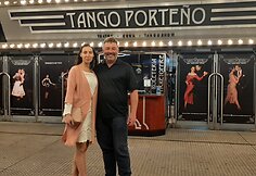 Eduardo &Scaron;lekys Gimenez ir Monika Parniauskaitė / Asmeninio albumo nuotr.