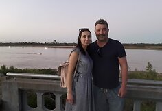 Eduardo &Scaron;lekys Gimenez ir Monika Parniauskaitė / Asmeninio albumo nuotr.