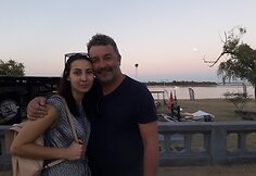 Eduardo &Scaron;lekys Gimenez ir Monika Parniauskaitė / Asmeninio albumo nuotr.