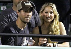 Enrique Iglesias ir Anna Kournikova / SCANPIX nuotr.