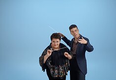 Muzikinio &scaron;ou &bdquo;Maestro&ldquo; dalyviai Zita Kelmickaitė ir FreeFinga / T.Vy&scaron;niausko nuotr.