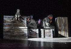 Kauno valstybinio lėlių teatro premjera &bdquo;Dievų mi&scaron;kas&ldquo;/ Dmitrijaus Matvejevo nuotr.