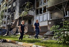 Benas Stilleris lankėsi Ukrainoje ir Lenkijoje / „Scanpix“ nuotr.