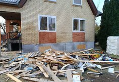 Gaisras nuniokojo gausios Glinskų &scaron;eimos namus