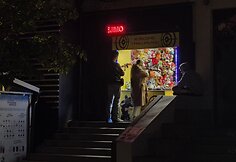 Ištuštėjusi Palanga naktį
