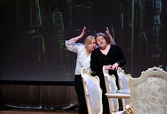Repeticijos i&scaron; būsimosios Lietuvos nacionalinio dramos teatro premjeros &bdquo;Miegantys&ldquo;