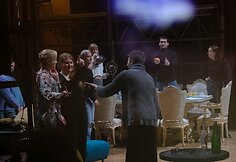 Repeticijos i&scaron; būsimosios Lietuvos nacionalinio dramos teatro premjeros &bdquo;Miegantys&ldquo;