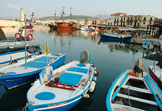 Senasis Rethymno uostas Kretoje