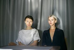 Lizaveta German (kairėje) ir Maria Lanko (de&scaron;inėje)