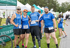 Kaune įvyko tvarus estafetinis miesto bėgimas „Centric 5x5 Relay Run“