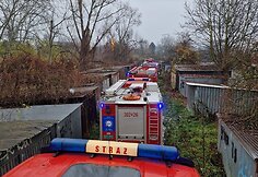 Krokuvoje į dangų šovė 20 metrų ugnies stulpas