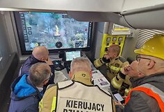 Krokuvoje į dangų šovė 20 metrų ugnies stulpas