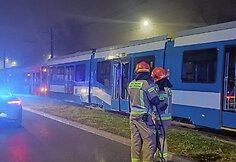 Krokuvoje – rimta tramvajų avarija
