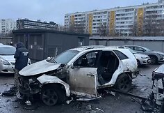 Maskvoje sprogo automobilis &ndash; žuvo Rusijos generolas leitenentas Fanilas Sarvarovas