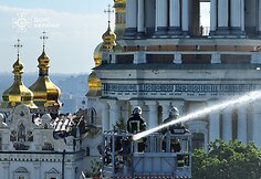 Rusija smogė istorinei Pečorų laurai Kyjive