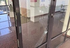 Per Rusijos ataką nukentėjo Lietuvos ambasada Kyjive