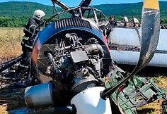 Sachaline sudužo lėktuvas „Antonov-3“
