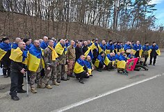 Ukraina susigrąžino kovotojus iš Rusijos nelaisvės