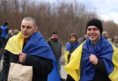 Ukraina susigrąžino kovotojus iš Rusijos nelaisvės