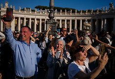 Džiaugsmas i&scaron;rinkus popiežių / AFP