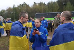 I&scaron; nelaisvės Rusijoje i&scaron;gelbėti karo belaisviai ukrainiečiai