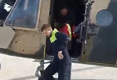 I&scaron;gelbėti keli žmonės i&scaron; Afganistane sudužusio rusų lėktuvo