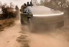 Ramzanas Kadyrovas tvirtina į karą Ukrainoje pasiuntęs du pikapus &bdquo;Tesla Cybertruck&ldquo;