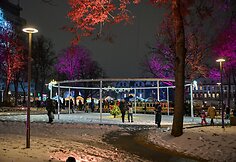Panevėžio Kalėdų eglės įžiebimas 2025