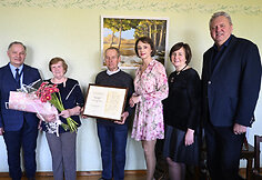 Vanda ir Kazimieras &Scaron;imkevičius at&scaron;ventė deimantines vestuves