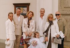 Ugnės ir Mariaus Siparių dukrelės Umos krikštynos