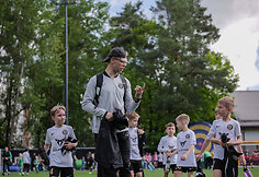 &bdquo;Daugiau nei gimtadienis&ldquo; labdaringos futbolo &scaron;ventės akimirka