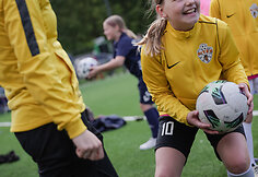 &bdquo;Daugiau nei gimtadienis&ldquo; labdaringos futbolo &scaron;ventės akimirka