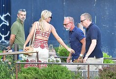 Ivankos Trump &scaron;eima atvyko į Jeffo Bezoso vestuves